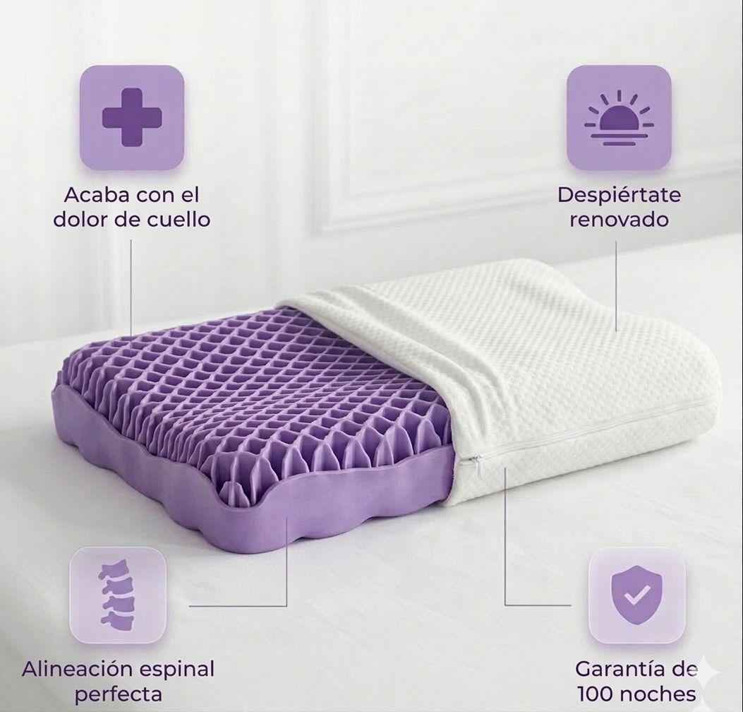 Softix CloudGel Lite™ – Almohada Ergonómica Compacta